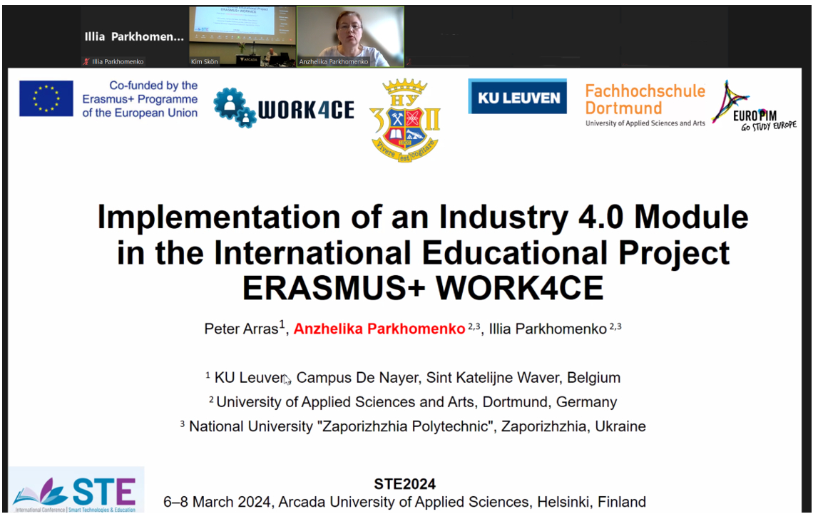 Read more about the article Participation in the International Conference on Smart Technologies & Education (STE2024)
