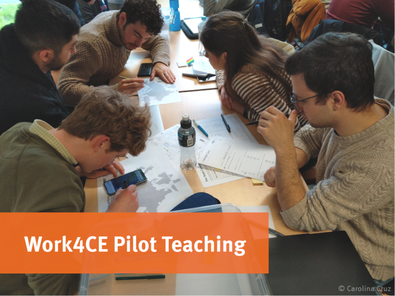 Erasmus + CBHE WORK4CE Pilot Teaching at KU Leuven