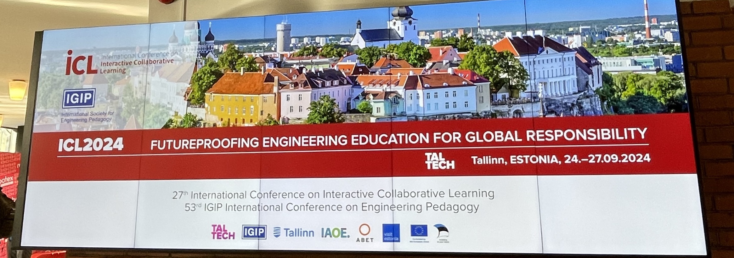 You are currently viewing Participation in ICL 2024 Conference in Tallinn